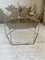 Glass and Hexagonal Chrome Coffee Table, Image 21