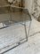 Glass and Hexagonal Chrome Coffee Table 29