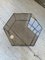 Table Basse Hexagonale en Verre et Chrome 18