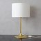 Large Brass Table Lamp from Temde, 1960s, Image 1