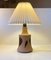 Scandinavian Modern Stoneware Table Lamp by Eigil Henriksen, 1970s 2