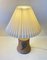 Scandinavian Modern Stoneware Table Lamp by Eigil Henriksen, 1970s, Image 7