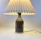 Scandinavian Modern Stoneware Table Lamp by Per Engstrom, 1970s, Image 3