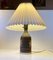 Scandinavian Modern Stoneware Table Lamp by Per Engstrom, 1970s 2