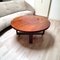 Mid-Century Modern Round Coffee Sofa Table with Castors, Sweden, 1970s, Image 12