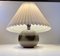 Scandinavian Modern Ceramic Spherical Table Lamp, 1970s 2