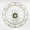 Large Brass & Smoked Glass Sunburst Ceiling or Wall Light Sconce from Limburg, Germany, 1970s, Image 13