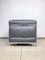 Grey Leather LC2 Armchair by Le Corbusier for Cassina, 1980s, Image 5
