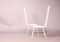 White Metal Chairs, Set of 2 3