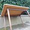 Rectangular Table in Walnut and Laminate, France, 1970s 7