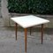 Square Table in Walnut and Laminate, France, 1970s, Image 7
