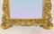 Italian Mirror with Gold-Gilded Leaves 4