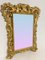 Italian Mirror with Gold-Gilded Leaves 2