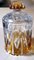 Vaso Art Déco in cristallo trasparente e colorato con coperchio, Francia, Immagine 4