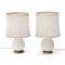 Ceramic Table Lamps with a Pine Cone Motif by Gio Batta, 1980s , Set of 2 1