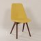 Yellow Teak Dining Chairs by Van Os, 1950s, Set of 4 10