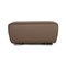 Beige Leather Avanti Corner Sofa & Ottoman from Koinor, Set of 2 10