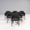 Chaises de Salon Softshell Noires par Ronan & Erwan Bouroullec pour Vitra, Set de 6 4