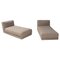 Gray Chaise Lounges from B & B Italia, Set of 2, Image 1