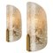 Solid Murano Glass Wall Lights from Hillebrand, 1960, Set of 2, Image 1