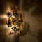 Gold-Plated Flower Wall Light or Flushmount from Palwa 12