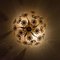 Gold-Plated Flower Wall Light or Flushmount from Palwa 11