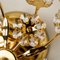 Gold-Plated Flower Wall Light or Flushmount from Palwa 3