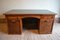 Art Deco Inlaid Oak Desk 1