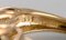 Skandinavischer Vintage 8 Karat Gold Ring mit Grünen Steinen 6