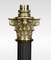Brass Corinthian Column Table Lamp, Image 2