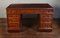 Mahogany Pedestal Desk Stamped for James Winter & Sons 3