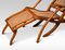 Walnut Framed Folding Steamer Deck Chair, Image 2