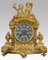 French Gilt Mantel Clock, Image 2