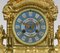 Reloj de repisa francés dorado, Imagen 3