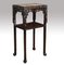Chinese Rosewood and Marble Tables, Set of 2 3