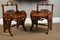 Early Victorian Mahogany Hall Chairs in the Style of Richard Bridgens, Set of 2 1