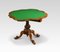Mesa de juegos de madera nudosa de nogal, Imagen 2
