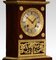 French Empire Style Gilt Metal Mounted Mahogany Mantel Clock 5