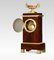 Reloj de repisa francés estilo imperio de caoba montada en metal dorado, Imagen 3