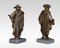 Bronzed Figures on Marble Bases, Set of 2 6