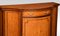 Sheraton Revival Serpentine Fronted Cabinet 5