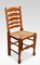 Fruitwood Ladder Back Dining Chairs, Set of 8 3