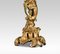 Lampada da tavolo a cinque luci in stile barocco in bronzo dorato, Immagine 2