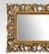 Espejo de pared florentino de madera dorada, Imagen 3