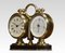 Brass Cased Desk Clock 4