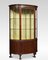 Mahogany Bow Fronted Display Cabinet 3