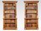 19th Century Oak Open Bookcases, Set of 2 4