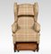 19th Century Reclining Wing Armchair, Image 4