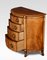 Mahogany Bow Fronted Chest of Drawers 4