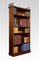 Mahogany Open Bookcase 2